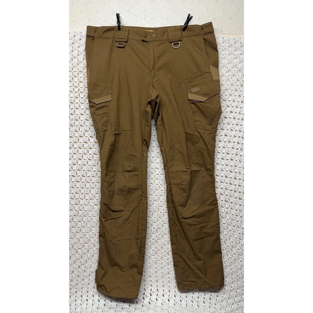 M-Tac Aggressor Gen II Flex Tactical Cargo Ripstop Pants Men's 40x36 Brown
